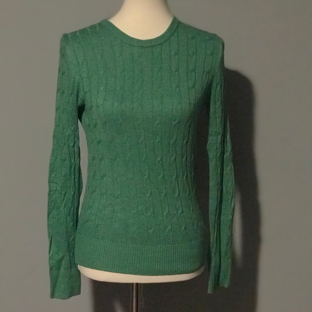 Green sweater